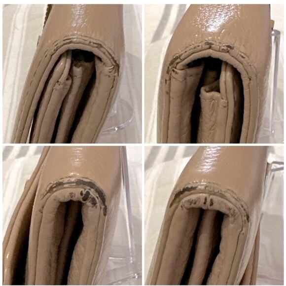 MARC BY MARC JACOBS  Large Taupe Leather Trifold Wallet - Picture 8 of 8